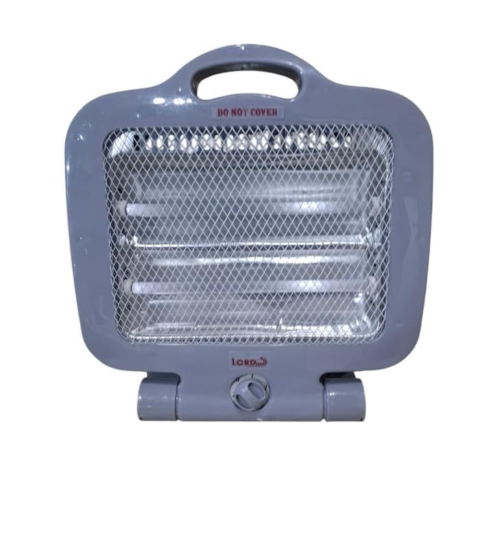 Electric Heater – 800W Portable Room Heater with 2 Heating Tubes, Compact and Lightweight Design, Perfect for Small Spaces, Offices, and Bedrooms
