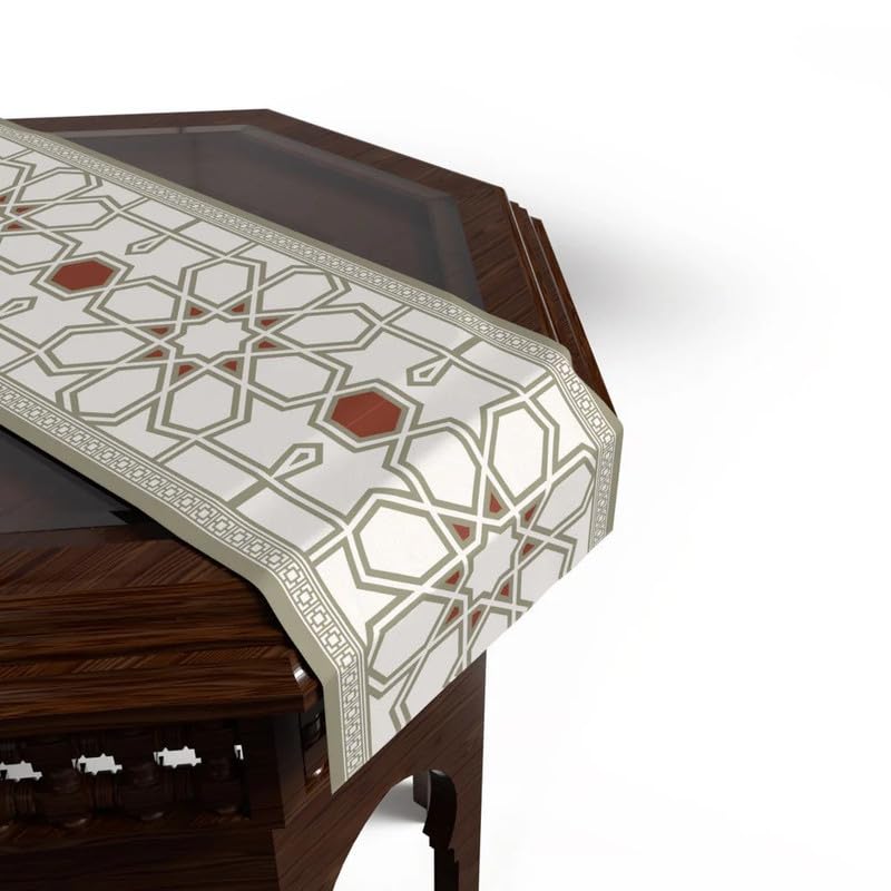 Table Runner – Elegant Decorative Accent for Tables, Beds, and Spaces, 140x35 cm, Made from Luxurious Velvet, Machine Washable