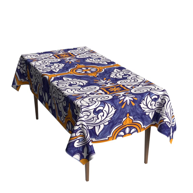 Fantasy Waterproof Tablecloth, a Multicolor 140x300 cm Rectangular Table Cover made from Spillproof Polyester, a Whimsical and Stain-Resistant Protector for Parties and Family Dining