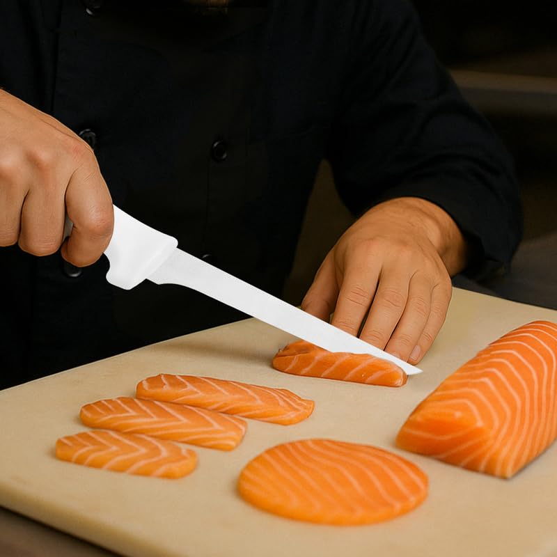 6-Inch Professional Boning Knife – Stainless Steel Blade – Ideal for Poultry, Meat & Fish – Flexible & Sharp Design