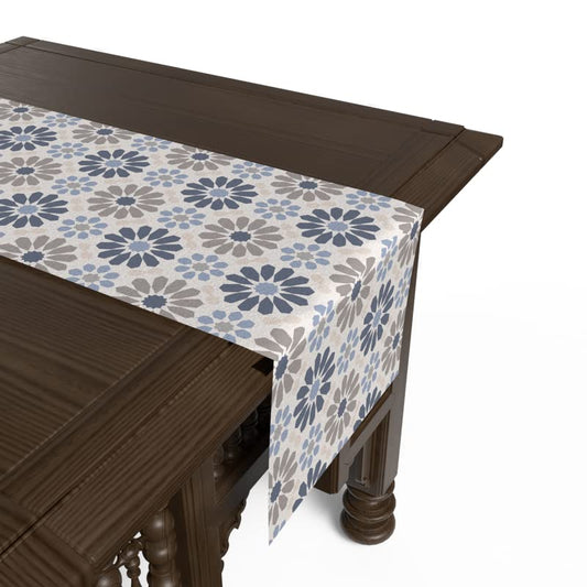 Islamic Unique Ace Velvet Table Runner, a Plush Decorative Centerpiece with a Modern Artistic Design, 35x140 cm, Multicolor, a Contemporary Accent Scarf for your Dining Table