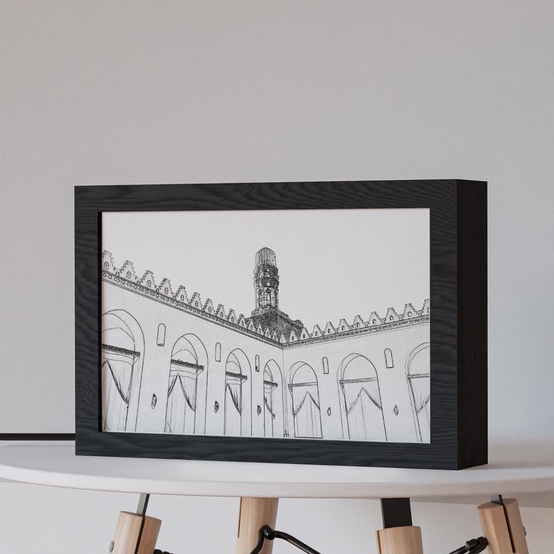 Natrual Wood 2 In 1 Photo Lighting Frame