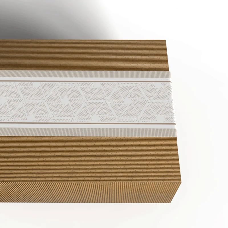 HOME Decorative Runner, 140W ×35L CM, Cotton, Table or Bed Runner for Home Decor, Elegant Design for Living Room or Occasions