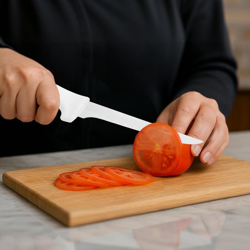 6-Inch Professional Boning Knife – Stainless Steel Blade – Ideal for Poultry, Meat & Fish – Flexible & Sharp Design