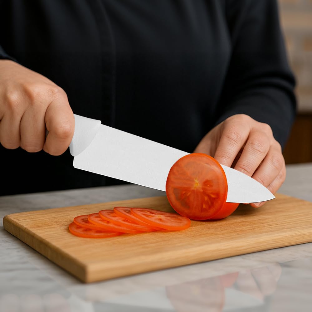 Meat Knife – 8-Inch Premium Blade – Stainless Steel Construction – Ideal for Carving, Slicing & Heavy-Duty Kitchen Use
