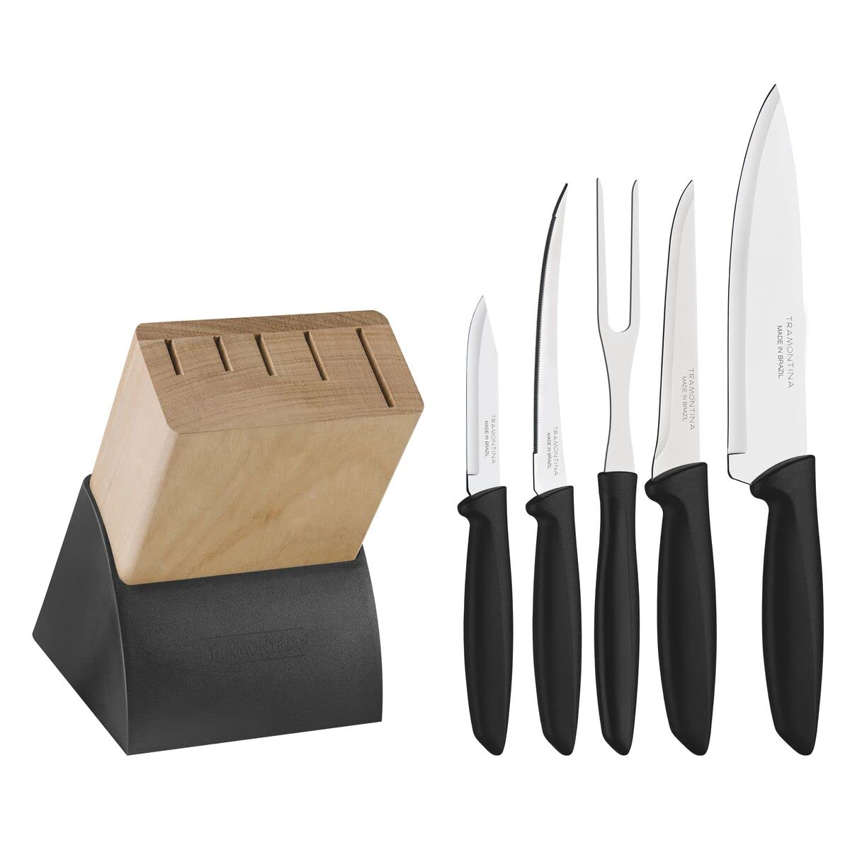 6 pcs. Knives set -Black - Designed for High Performance and Durability, Ideal for Professional and Home Kitchens, Precision Crafted for Every Culinary Task