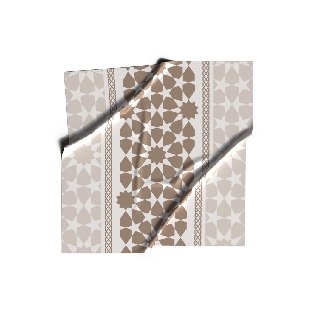 Ramadan's Unique Tablecloth & Napkins Set Satin