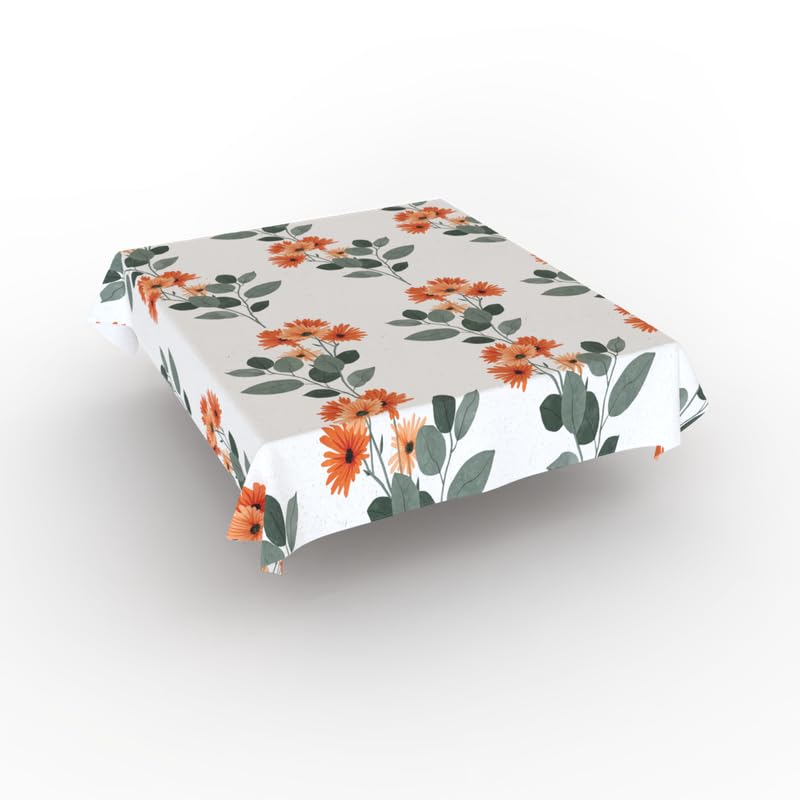 Tablecloth Waterproof Polyester Fabric, Easy Care ,Soft Touch