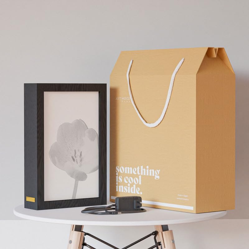 Natrual Wood 2 In 1 Photo Lighting Frame