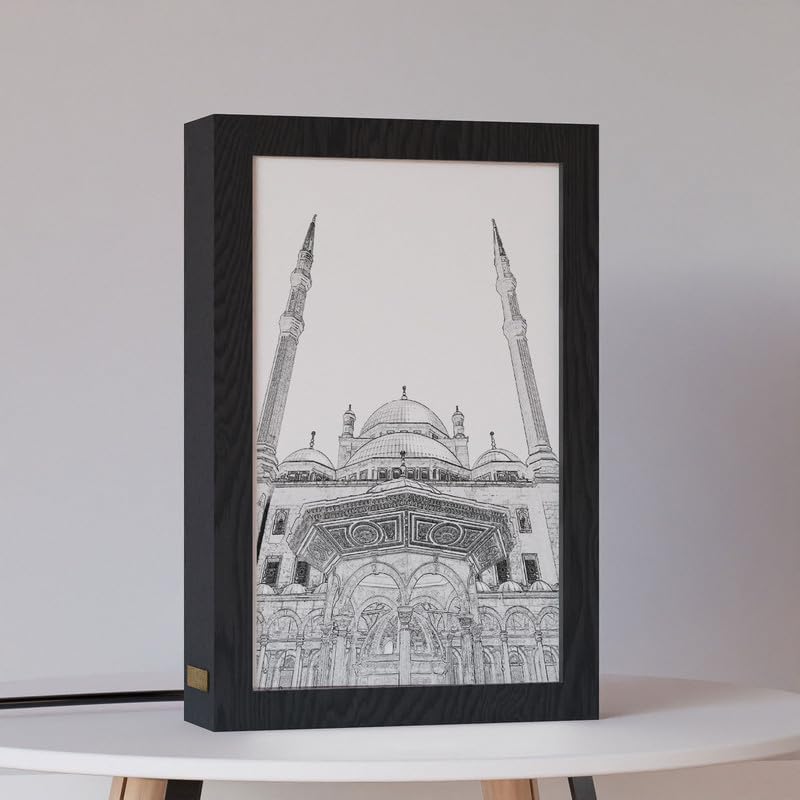 Natrual Wood 2 In 1 Photo Lighting Frame
