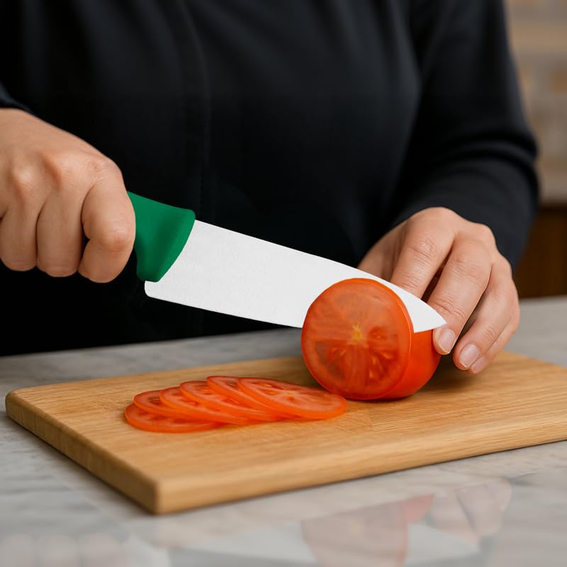 Professional Meat Knife, Stainless Steel Blade, Polypropylene Handle, Durable and Precision Cutting Tool