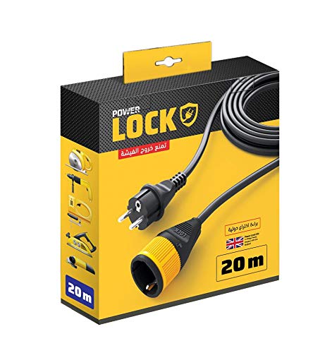 Extension cord lock - 16 amp - 250v - 20 m