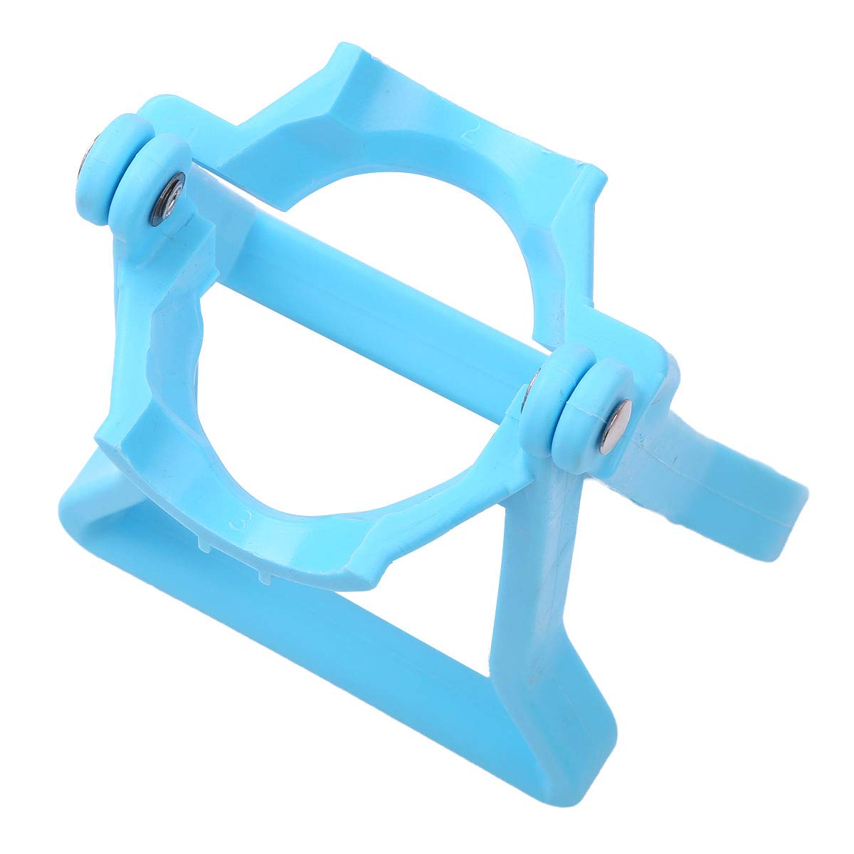 CHICTRY Plastic Gallon Drinking Water Bottle Handle Lifter Easy Lifting Advanced Ergonomic Energy Saving Bottle Carrier Buckets Tool Blue One Size