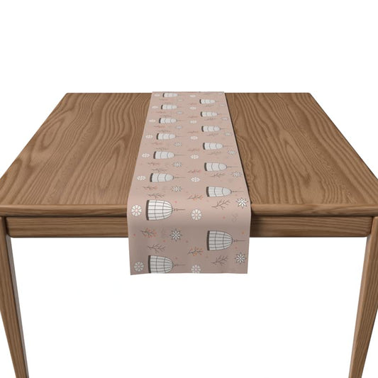 Velvet Kids 2 Runner, a Soft Decorative Centerpiece for Children's Tables, 35x140 cm, Multicolor, with a Fun and Friendly Pattern that adds a Plush and Playful Accent