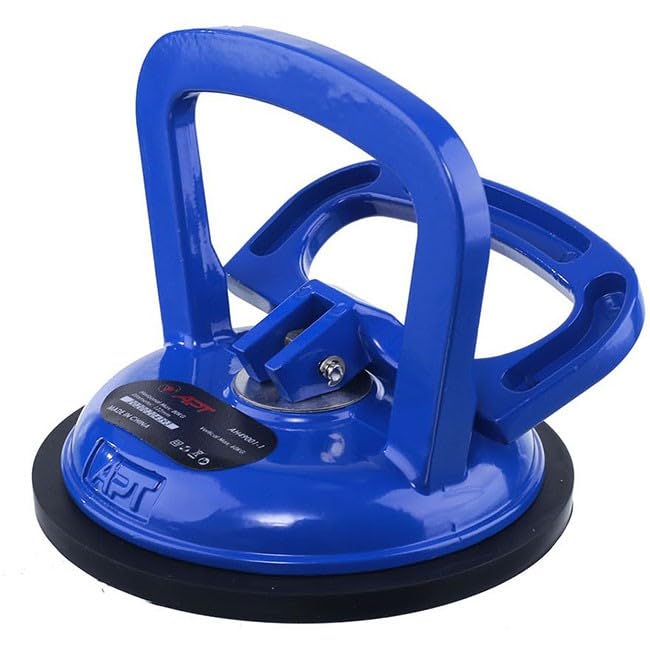 APT HT AH49001-1 Single Glass Suction Lifter, 60-80 Kg Capacity, 122 mm Size, Blue