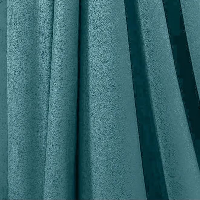 Faux Linen Textured Curtains Durable Fabric-Light Filtering Drapes forLiving Rooms Reception and Bedroom - Steel Grommets - Single Panel
