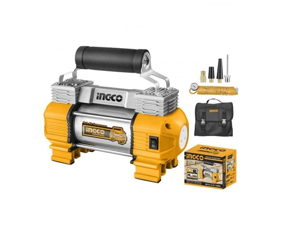 Ingco AAC2508 Car Compressor 2 Cylinder 12V