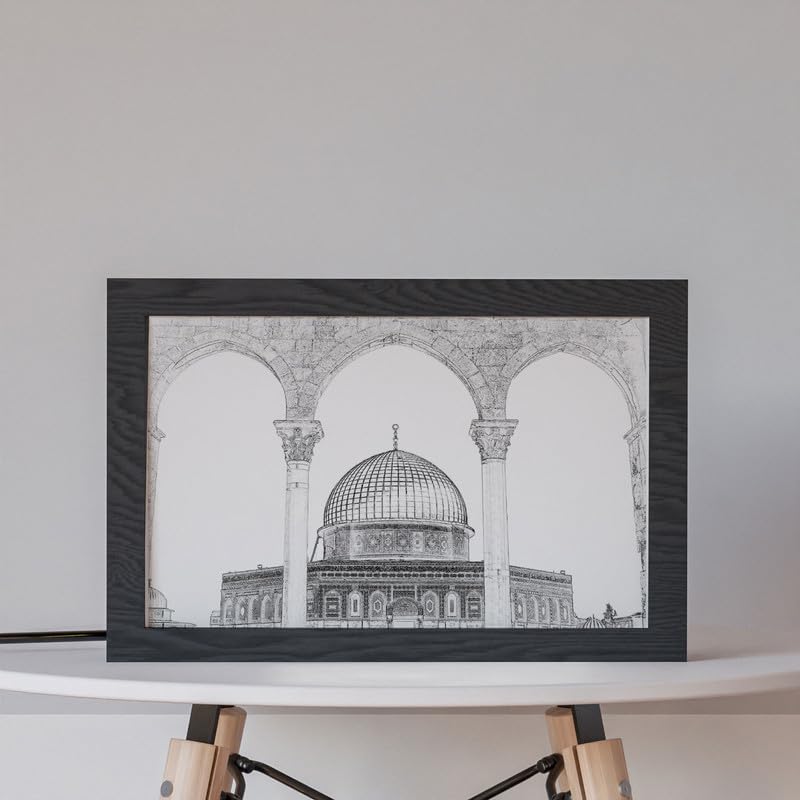 Natrual Wood 2 In 1 Photo Lighting Frame