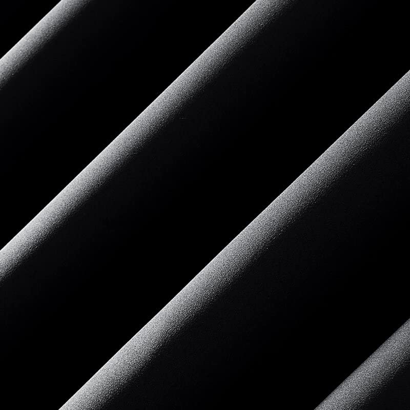 Black Blackout Curtains - steel Grommets - thermal Insulated fabric – for room darkness – 1 panel