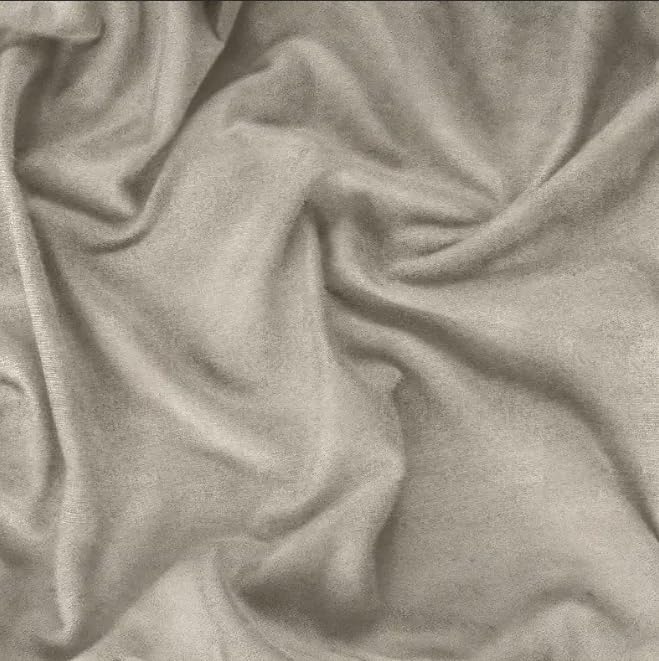 Faux Linen Textured Curtains Durable Fabric-Light Filtering Drapes forLiving Rooms Reception and Bedroom - Steel Grommets - Single Panel