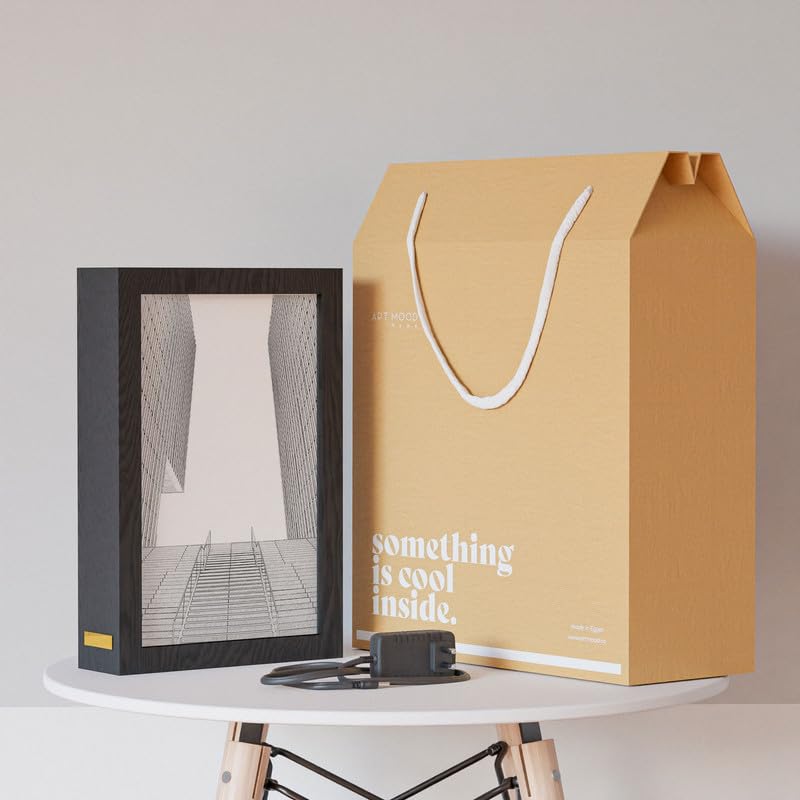 Natrual Wood 2 In 1 Photo Lighting Frame