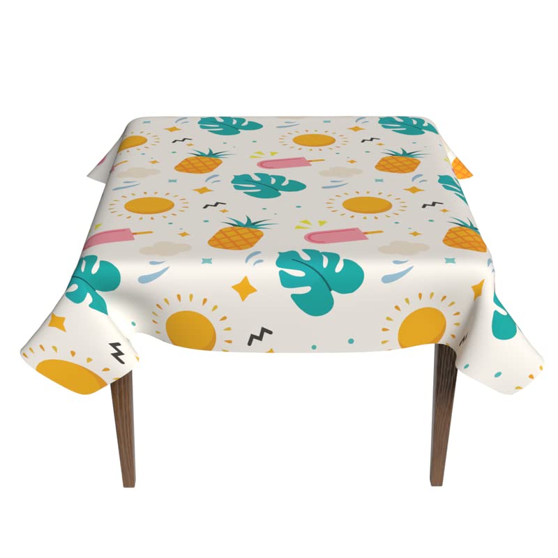 Waterproof Tablecloth, Durable Decorative Dining Cover