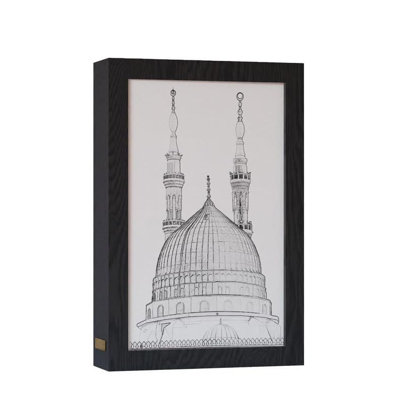 Natrual Wood 2 In 1 Photo Lighting Frame