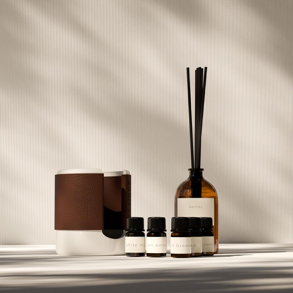 Reed Diffuser Set, 100 ml, Luxury Home Fragrance with Fiber Sticks, Long-Lasting Elegant Scent, Premium Room Freshener for Living Room, Bedroom, and Office Decor