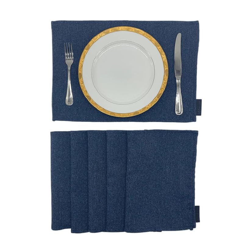 Linen Placemats Set 6 Pieces of Placemats and Runner