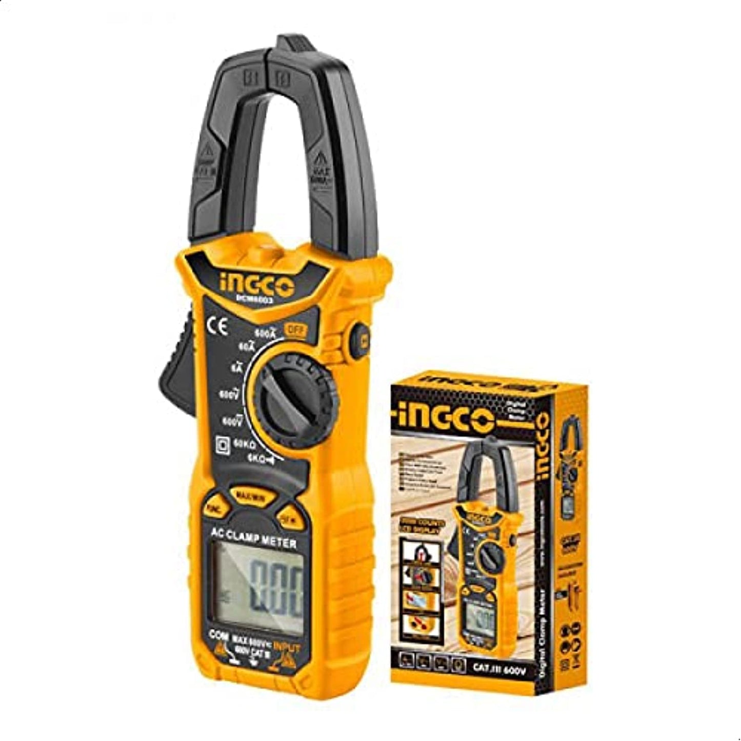 Ingco DCM6003 Clamp Meter - 600 Volts