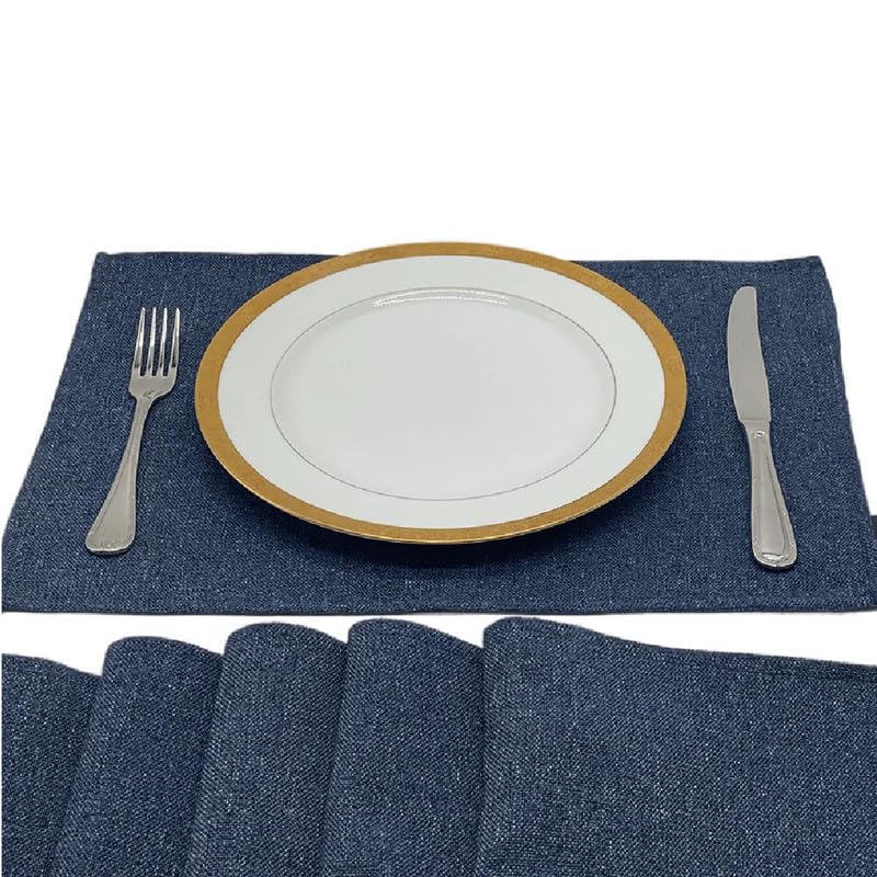 Linen Placemats Set 6 Pieces of Placemats and Runner