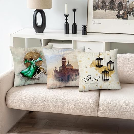 Throw Pillow Covers - Velvet Cushion Covers - Set of 3 -40 x 40 cm - Cover Only