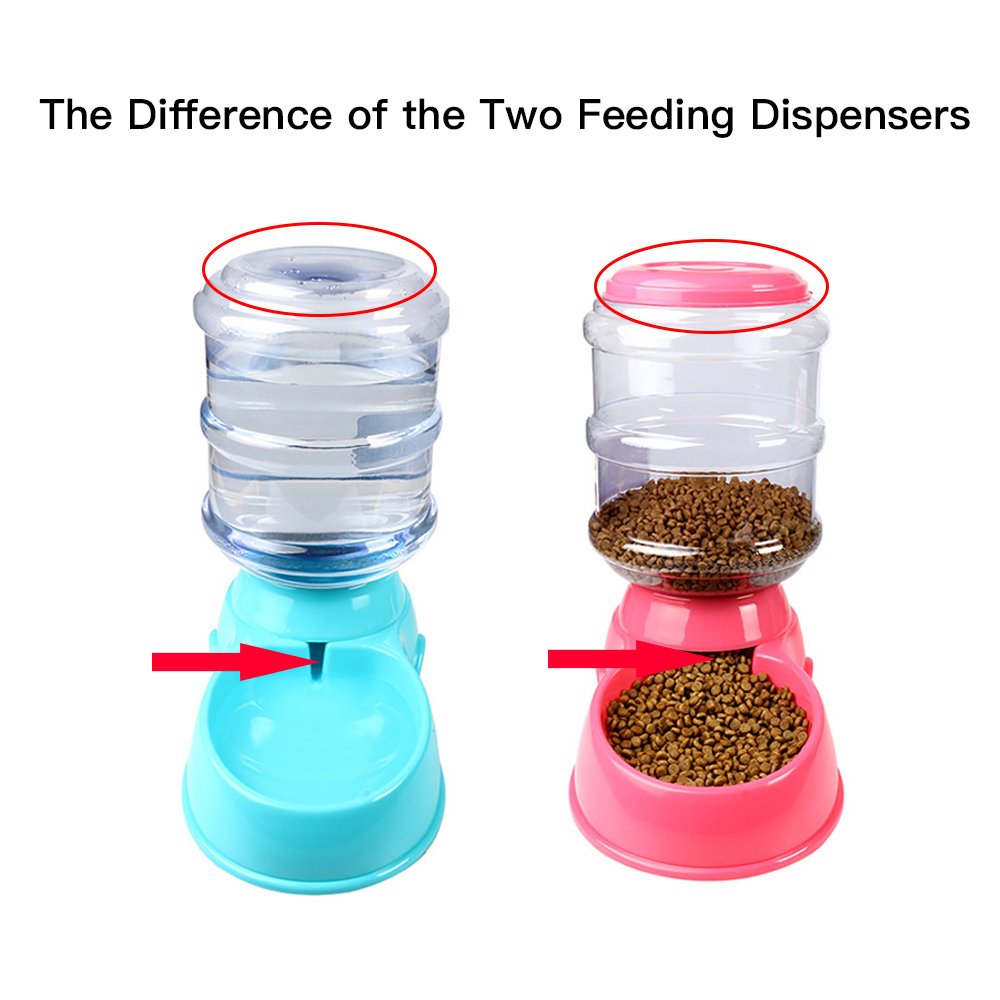 Automatic Water Dispenser Bowl Feeder for Dogs & Cats, 3.5L Capacity, Durable Pet Water Bottle, Non-Slip Design, Easy to Clean, Keeps Pets Hydrated, Suitable for Small & Large Pets - Grey