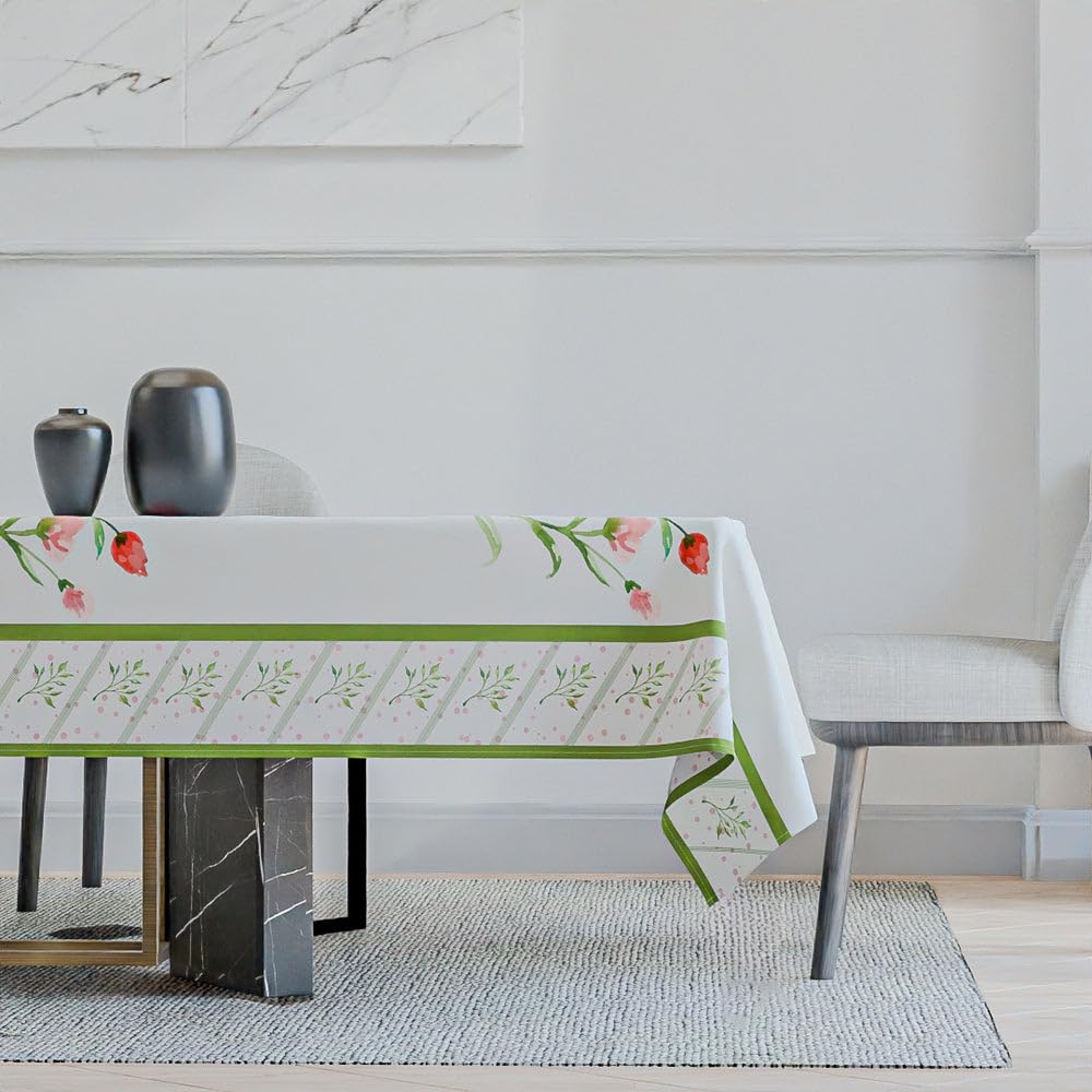Velvet Tablecloth – Elegant and Durable Polyester Table Cover, Stain-Resistant, Machine Washable, Perfect for Dining, Kitchen & Events