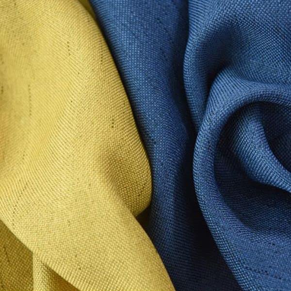 Velvet Sabia Modern Design Curtain – Two colors With Tie-backs, 2 Piece - Steel Grommets