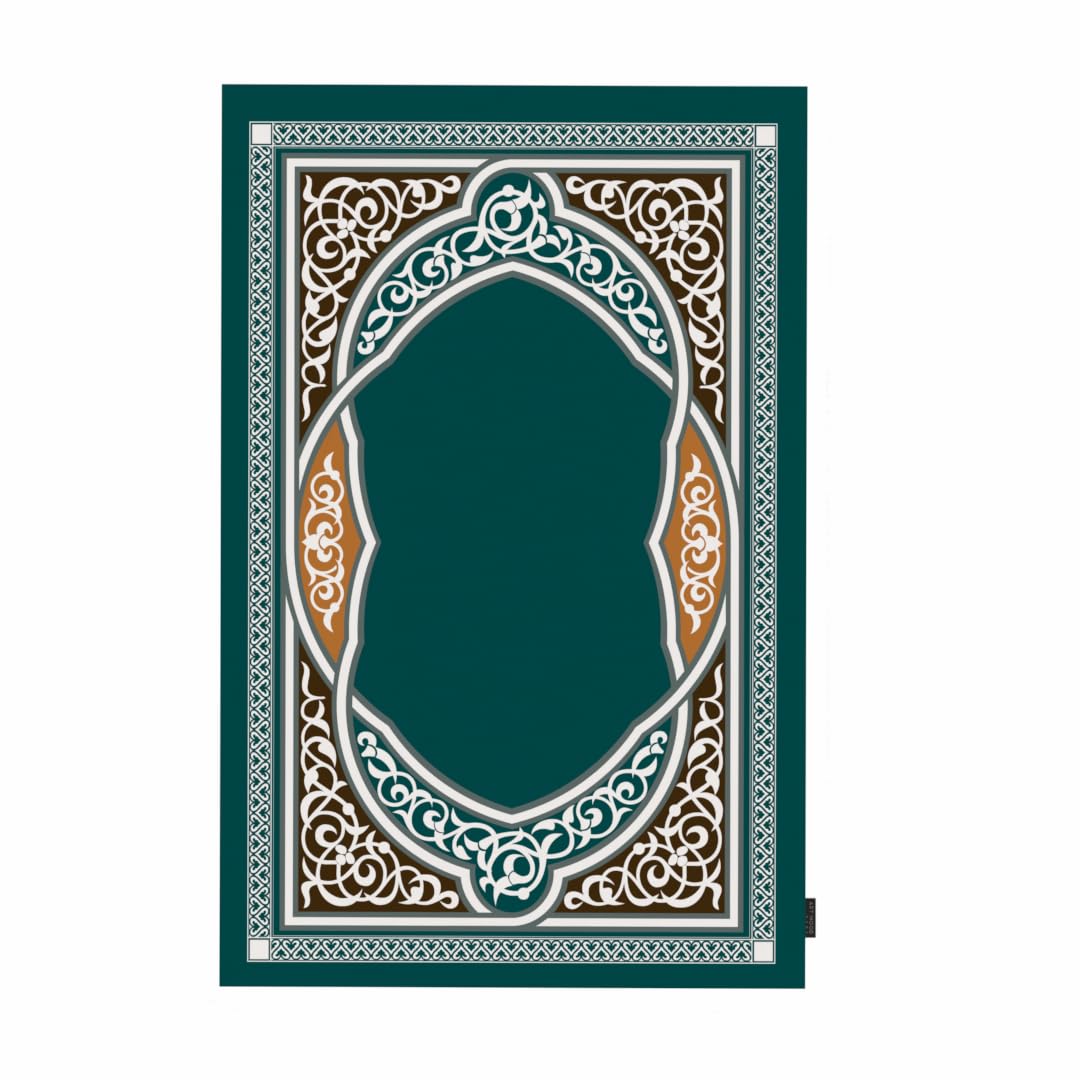 Prayer Mat - Waterproof Pocket Size Travel Mat for Salah, Lightweight Foldable Muslim Prayer Rug with Carrying Bag