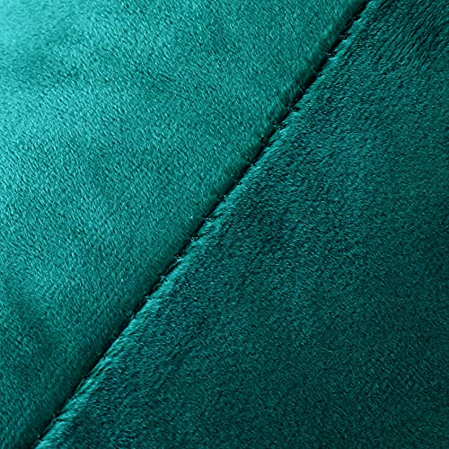 Soft Thick Velvet Throw Pillow Covers Decorative Square Cushion Cover For Couch Sofa Bedroom Living Room - set of 2 Pieces