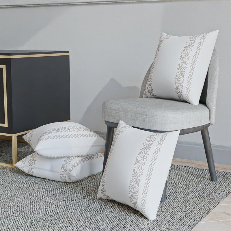 Premium Cushion - Luxurious and Soft Throw Pillow with Elegant Design for Living Room, Bedroom, and Sofa - Durable and Decorative