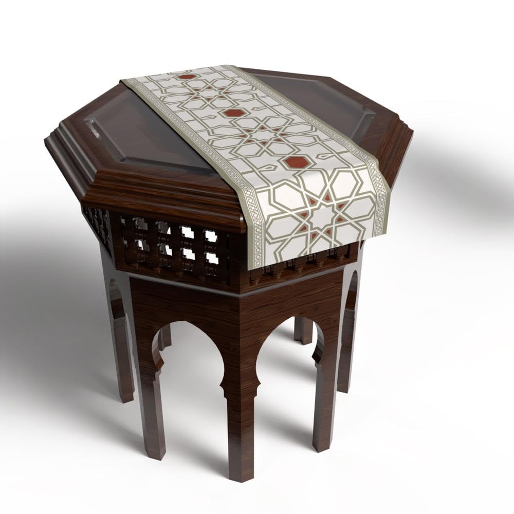 Table Runner – Elegant Decorative Accent for Tables, Beds, and Spaces, 140x35 cm, Made from Luxurious Velvet, Machine Washable