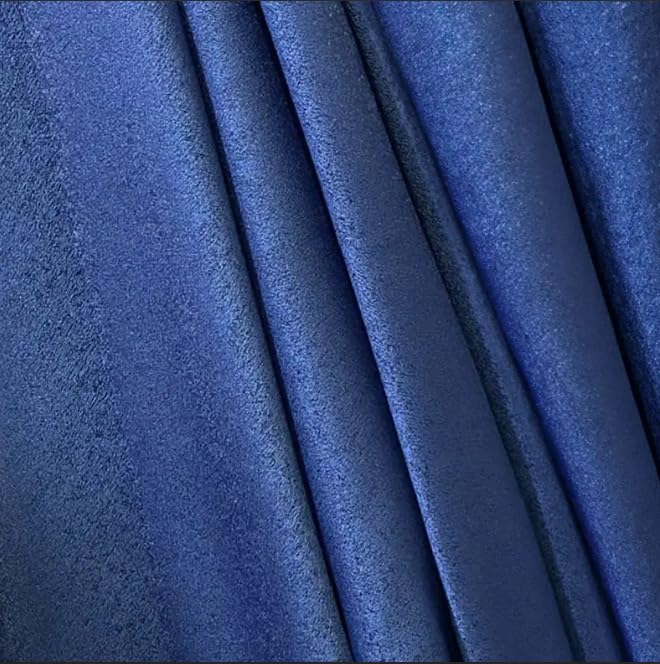 Faux Linen Textured Curtains Durable Fabric-Light Filtering Drapes for Living Rooms Reception and Bedroom - Steel Grommets - 2 Pieces