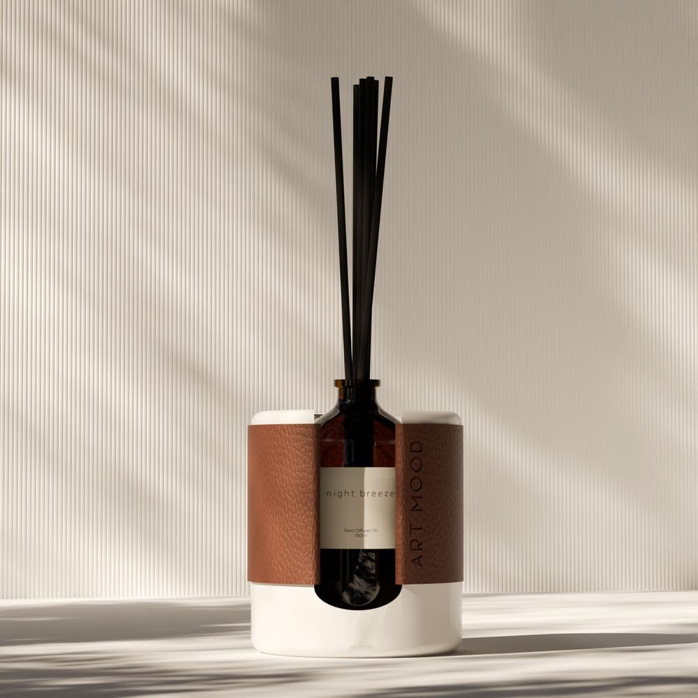 Reed Diffuser Set, 100 ml, Luxury Home Fragrance with Fiber Sticks, Long-Lasting Elegant Scent, Premium Room Freshener for Living Room, Bedroom, and Office Decor