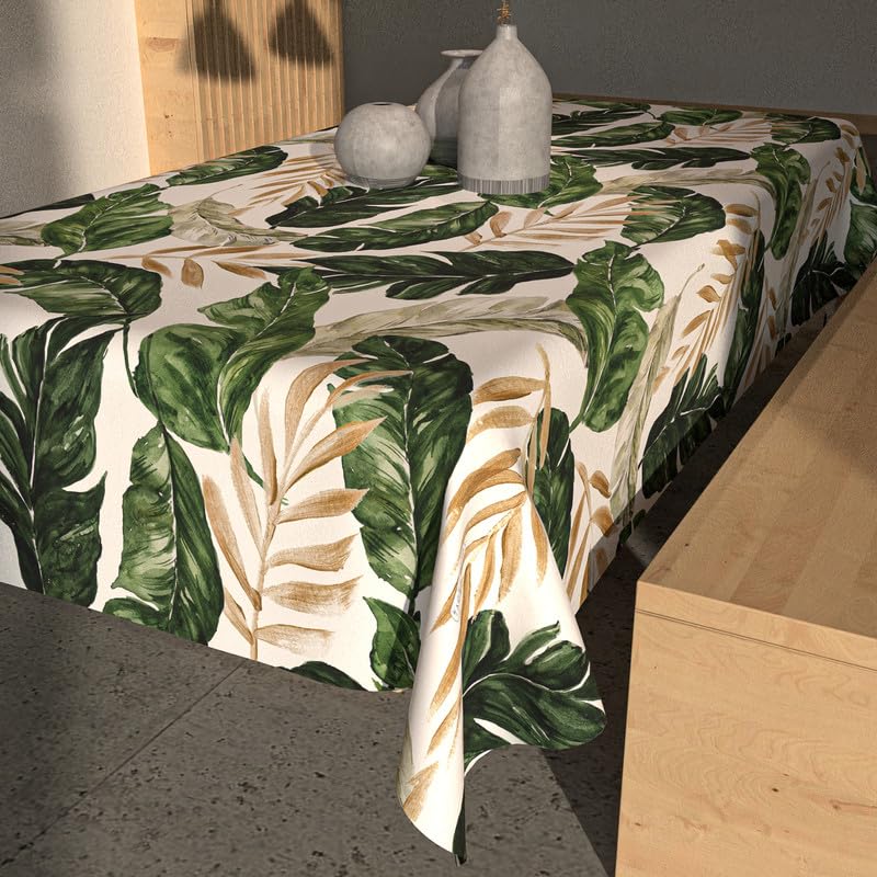 Tablecloth, Waterproof Polyester Fabric, Durable & Easy Care