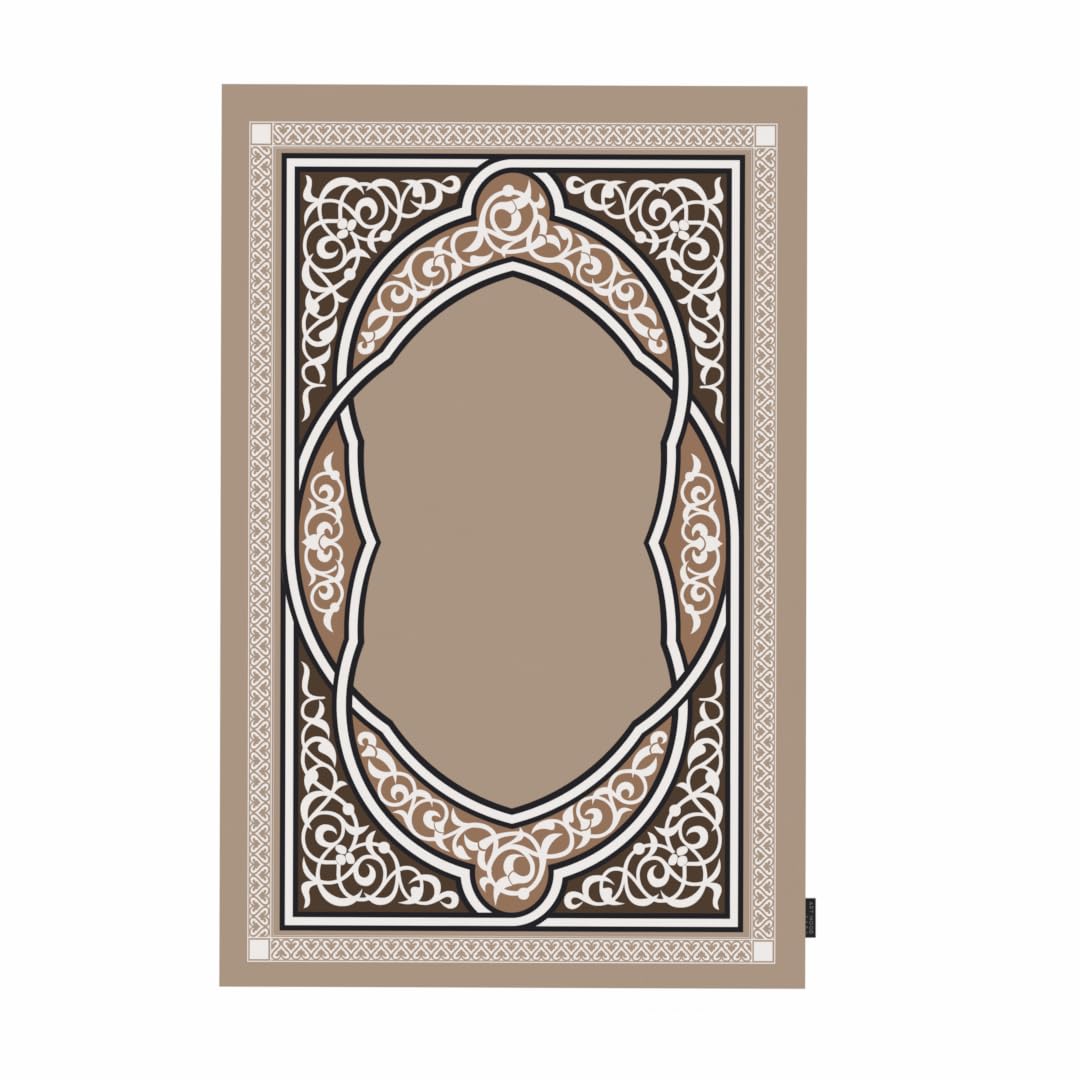 Prayer Mat - Waterproof Pocket Size Travel Mat for Salah, Lightweight Foldable Muslim Prayer Rug with Carrying Bag