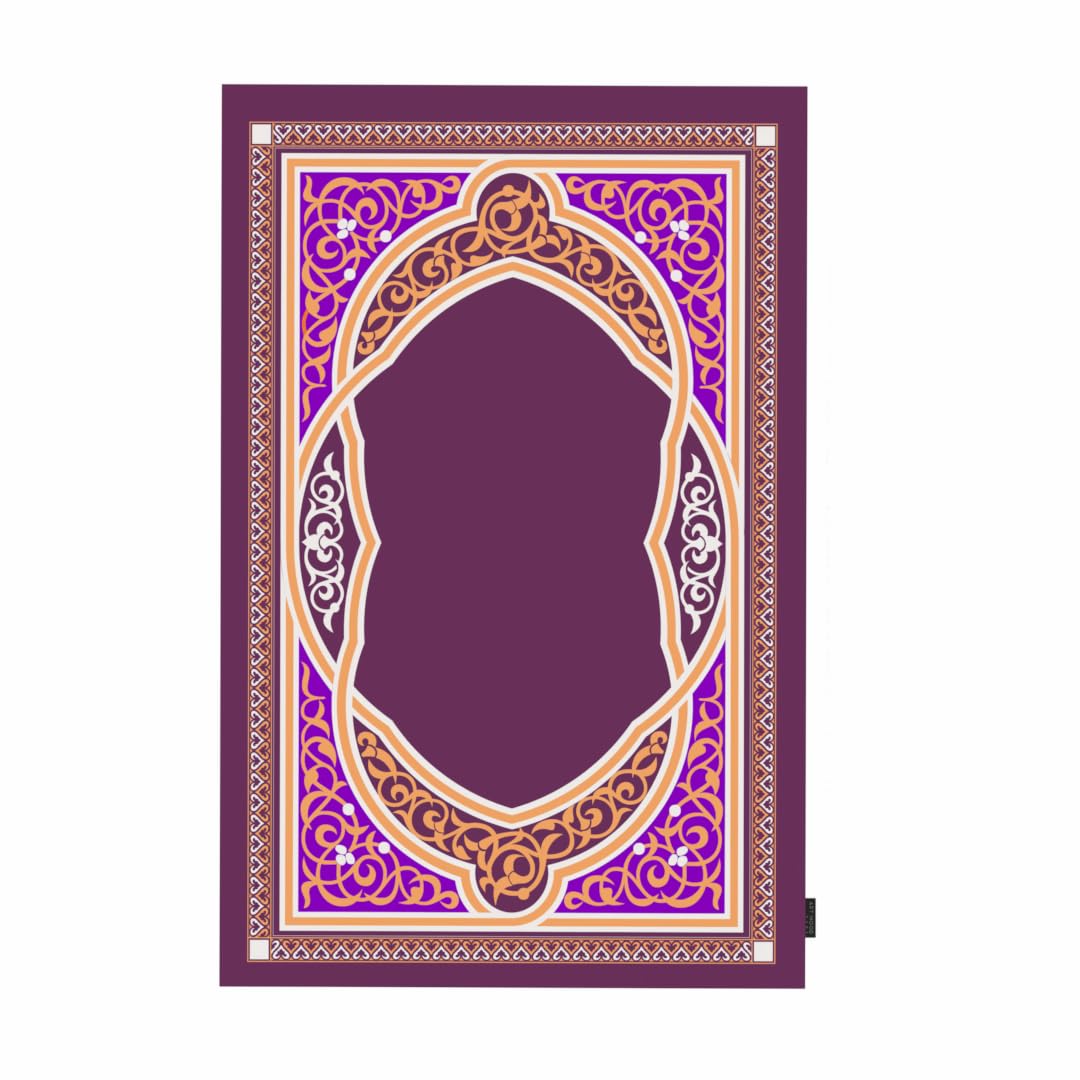 Prayer Mat - Waterproof Pocket Size Travel Mat for Salah, Lightweight Foldable Muslim Prayer Rug with Carrying Bag