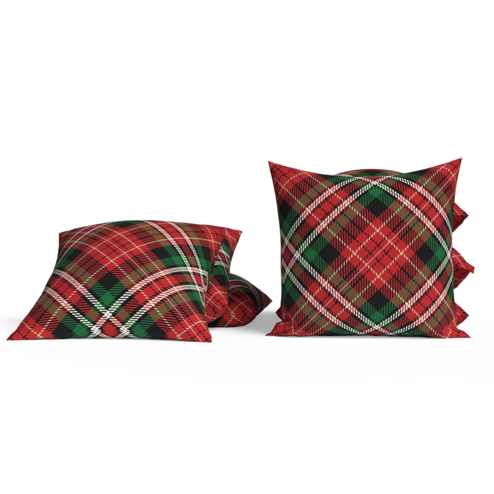 Christmas Cushion 40x40 CM, Washable Soft Holiday Pillow for Sofa, Bedroom, Living Room, or Office, Festive Decorative Accent