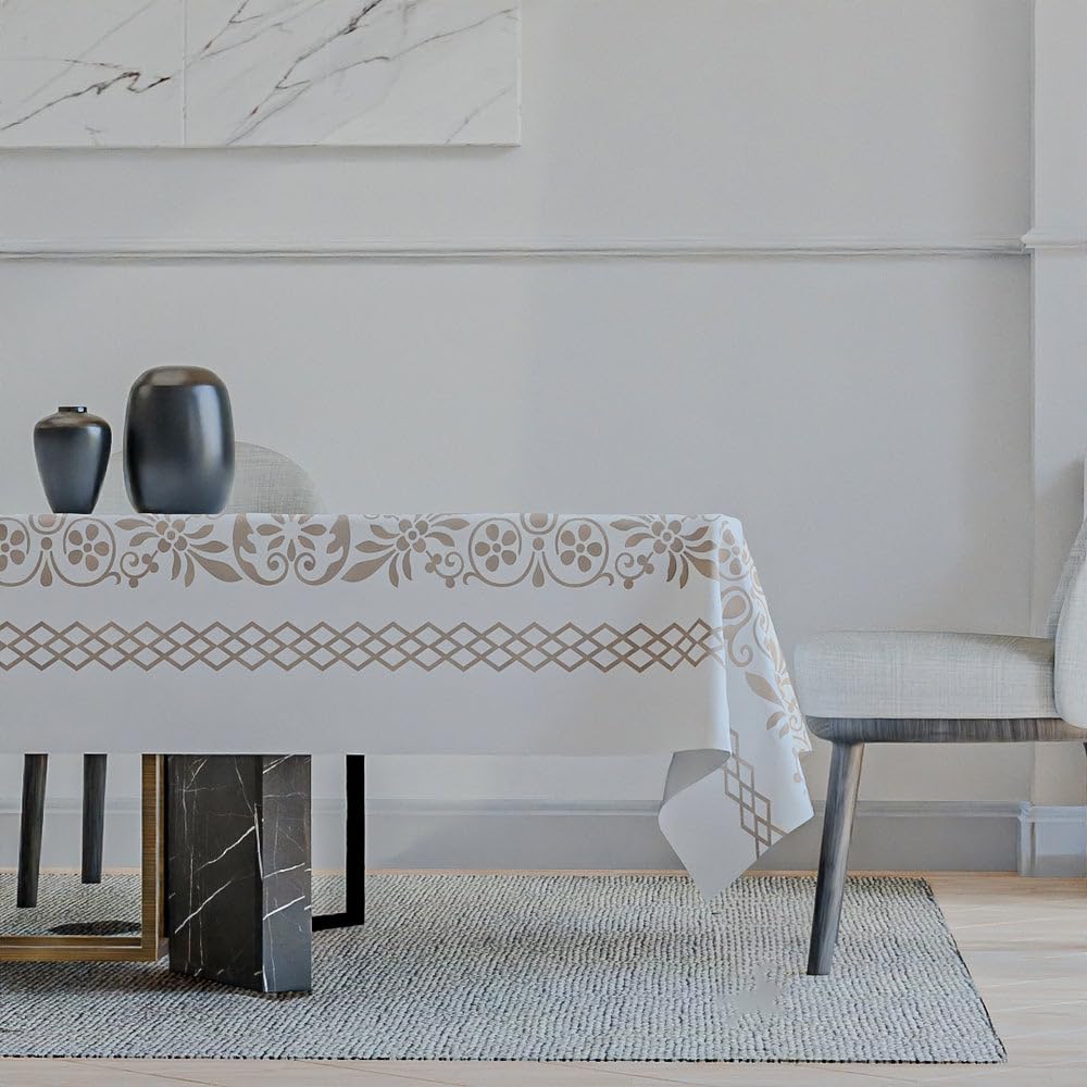 Velvet Tablecloth – Elegant and Durable Polyester Table Cover, Stain-Resistant, Machine Washable, Perfect for Dining, Kitchen & Events