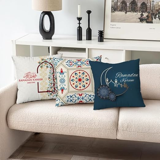 Throw Pillow Covers - Velvet Cushion Covers - Set of 3 -40 x 40 cm - Cover Only
