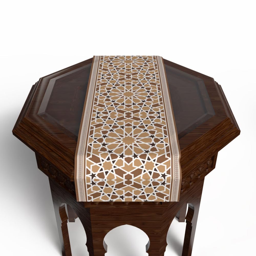 Table Runner – Elegant Decorative Accent for Tables, Beds, and Spaces, 140x35 cm, Made from Luxurious Velvet, Machine Washable