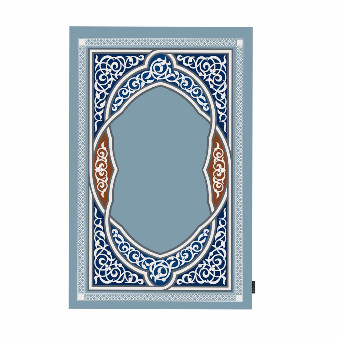 Prayer Mat - Waterproof Pocket Size Travel Mat for Salah, Lightweight Foldable Muslim Prayer Rug with Carrying Bag