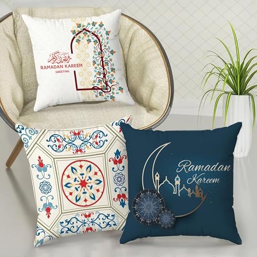 Throw Pillow Covers - Velvet Cushion Covers - Set of 3 -40 x 40 cm - Cover Only